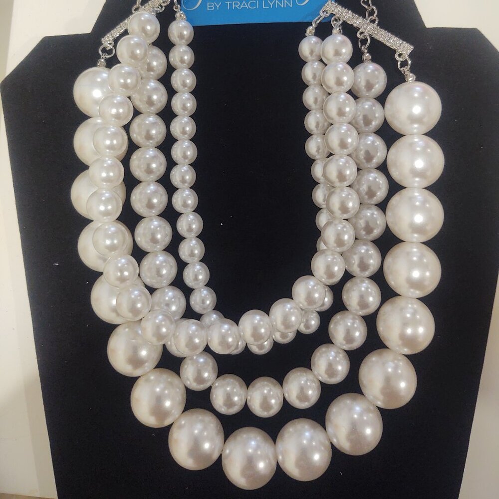 Pearl Choker Set